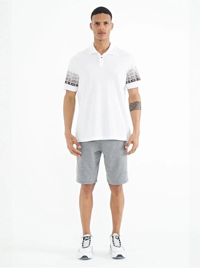 T-shirt imprimé à col polo tommy Blanc - Kiabi