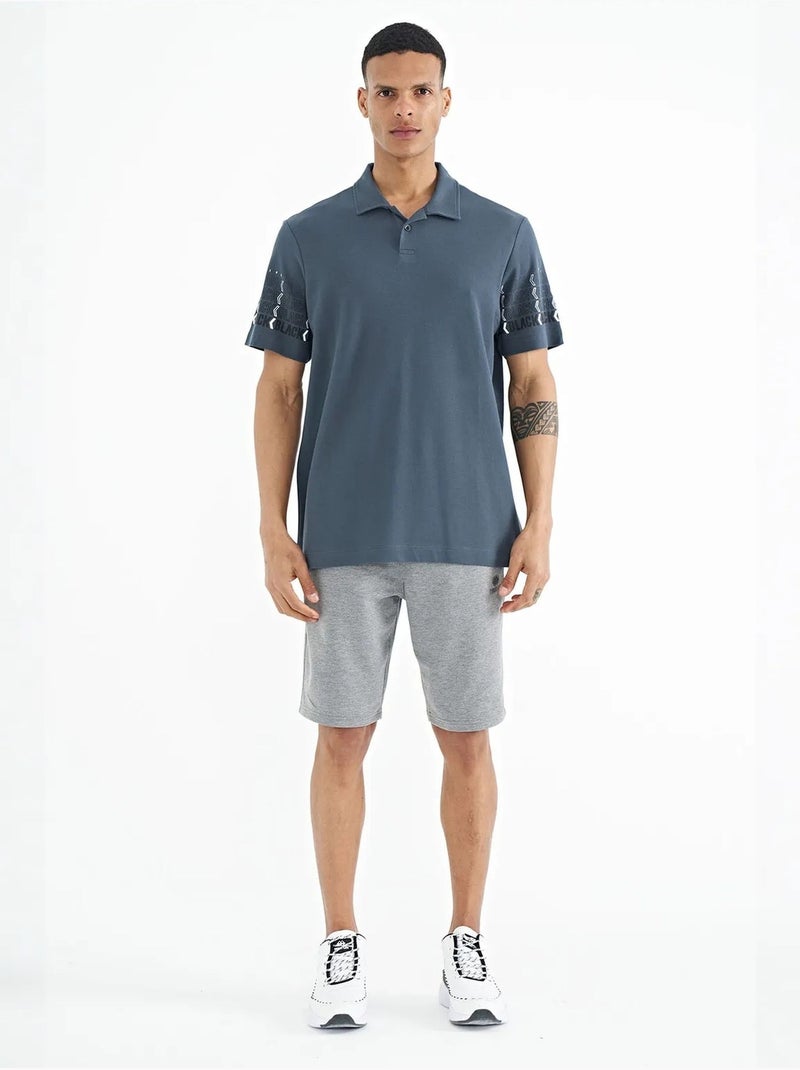 T-shirt imprimé à col polo tommy Gris - Kiabi