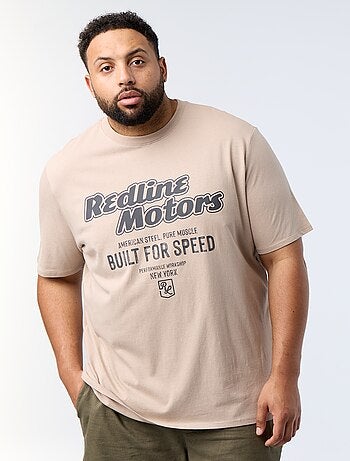 T-shirt imprimé à manches courtes