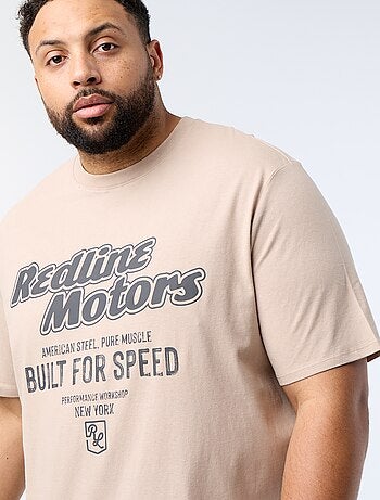 T-shirt imprimé à manches courtes