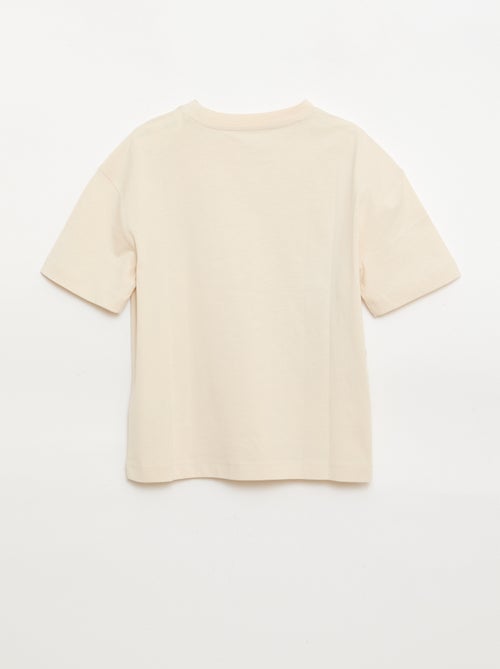 T-shirt imprimé à manches courtes - Kiabi