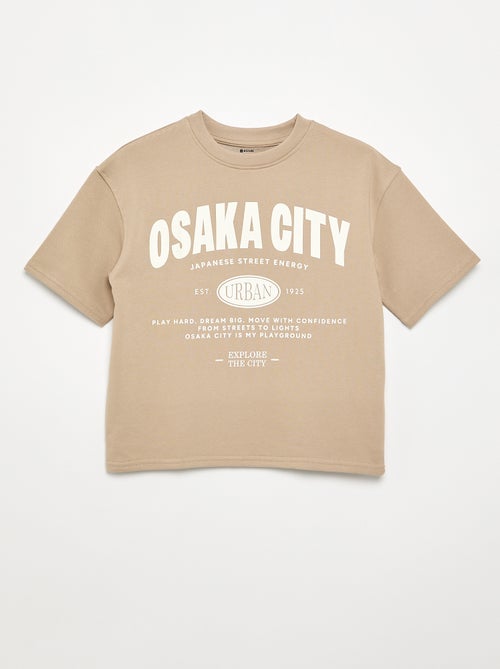 T-shirt imprimé à manches courtes - Kiabi T-shirt imprimé à manches courtes - Kiabi