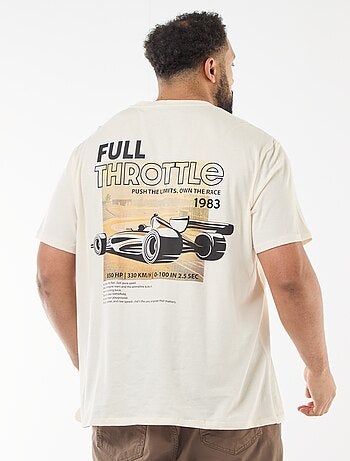 T-shirt imprimé à manches courtes