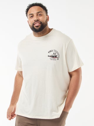 T-shirt imprimé à manches courtes