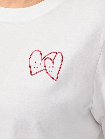 T-shirt imprimé à manches courtes