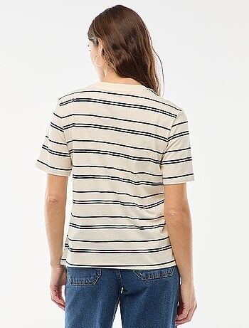 T-shirt imprimé à manches courtes