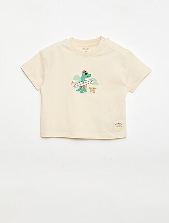 T-shirt imprimé à manches courtes