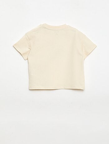 T-shirt imprimé à manches courtes