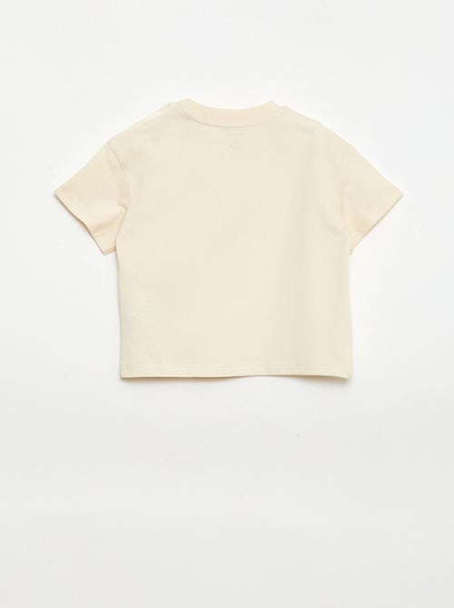 T-shirt imprimé à manches courtes - Kiabi