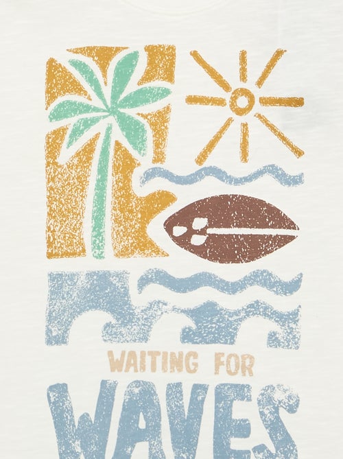T-shirt imprimé  à manches courtes - Kiabi