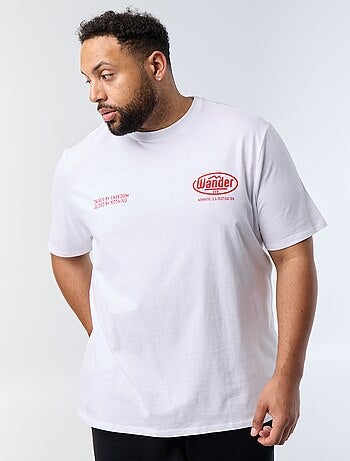 T-shirt imprimé à manches courtes