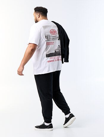 T-shirt imprimé à manches courtes