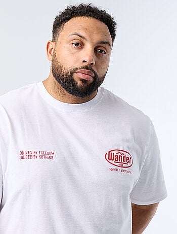 T-shirt imprimé à manches courtes