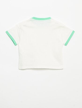 T-shirt imprimé à manches courtes