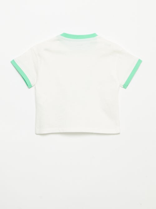 T-shirt imprimé à manches courtes - Kiabi