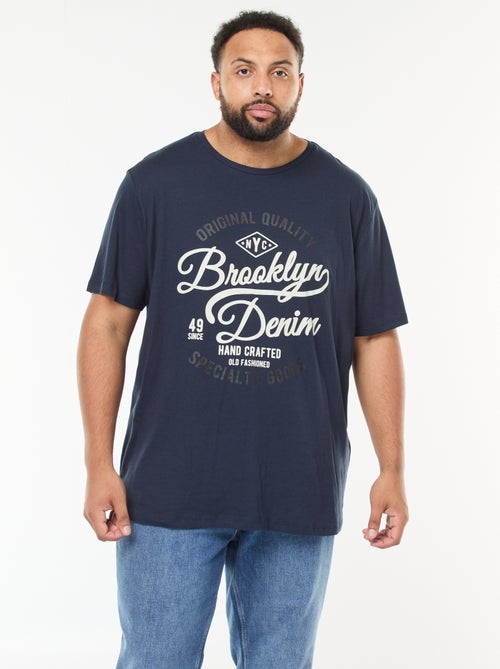 T-shirt imprimé à manches courtes - Kiabi