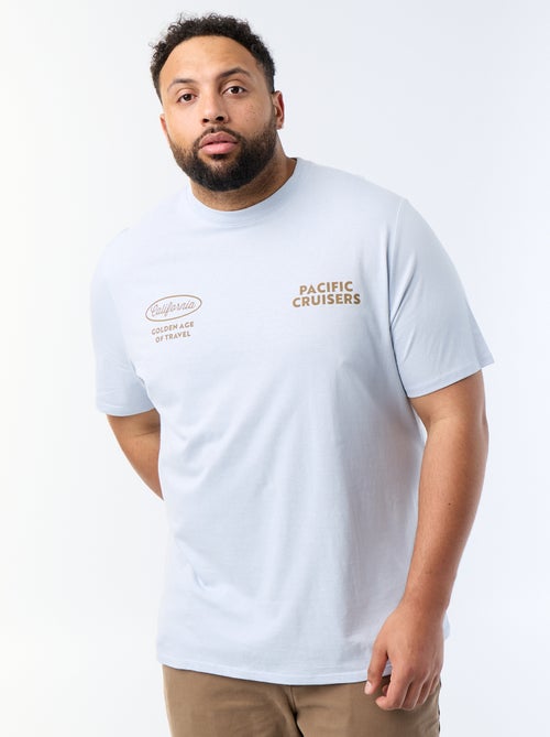 T-shirt imprimé à manches courtes - Kiabi