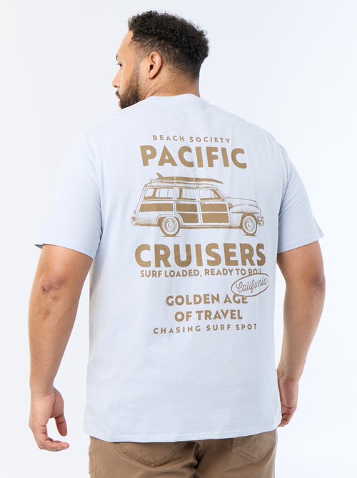 T-shirt imprimé à manches courtes - Kiabi
