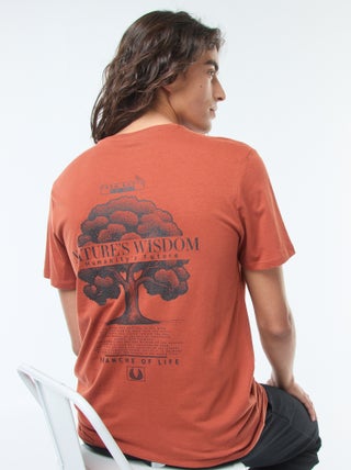 T-shirt imprimé à manches courtes et col rond