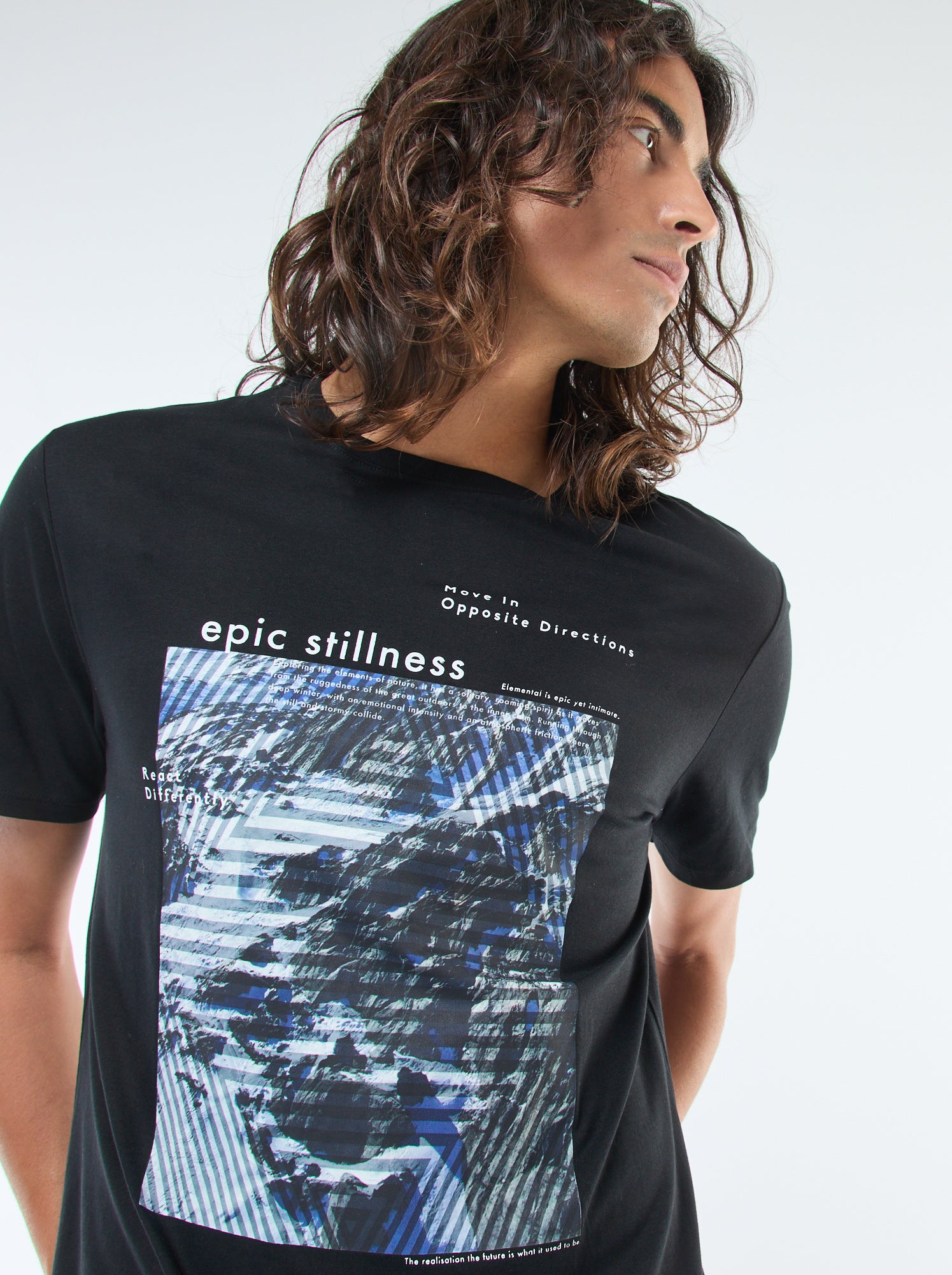 T-shirt Femme Décontracté à Manches Courtes - Imprimé Graphique, Col Rond - 11