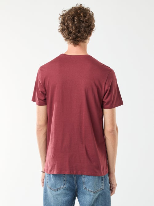 T-shirt imprimé à manches courtes et col rond - Kiabi T-shirt imprimé à manches courtes et col rond - Kiabi