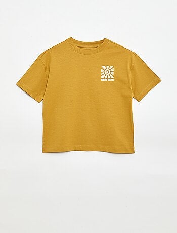 T-shirt imprimé à manches courtes