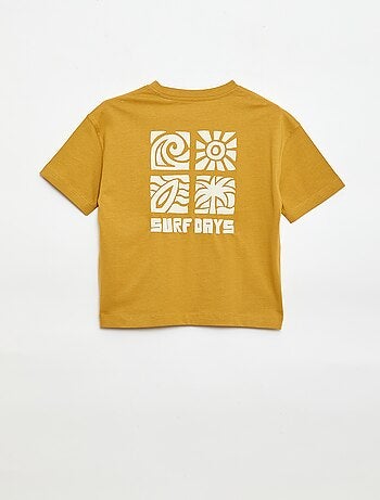 T-shirt imprimé à manches courtes