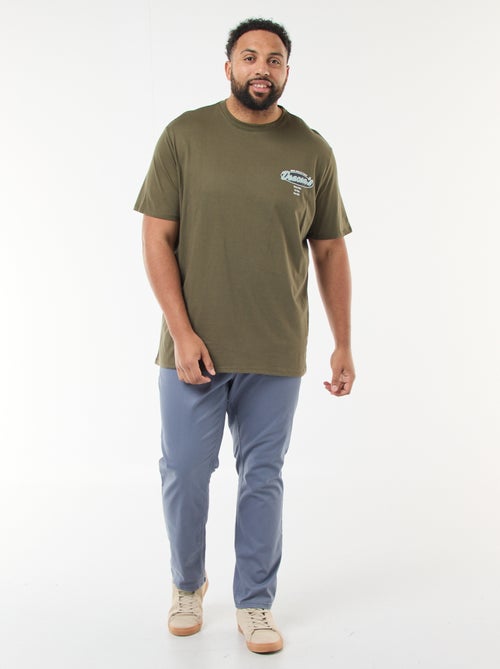 T-shirt imprimé à manches courtes - Kiabi