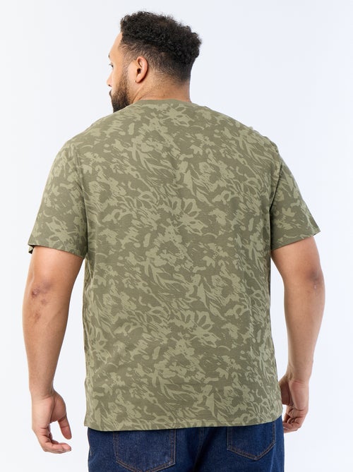 T-shirt imprimé à manches courtes - Kiabi