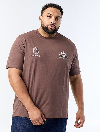 T-shirt imprimé à manches courtes