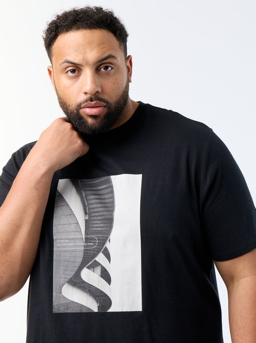 T-shirt imprimé à manches courtes - Kiabi