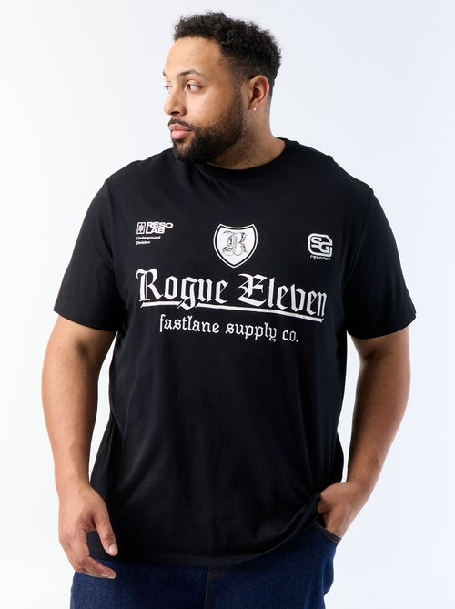 T-shirt imprimé à manches courtes - Kiabi
