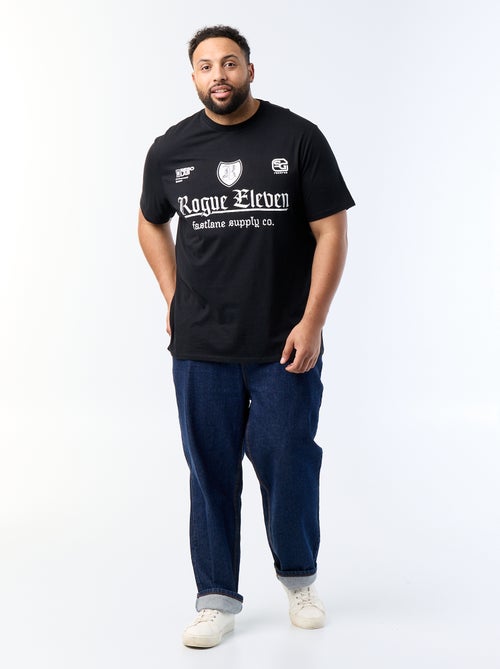 T-shirt imprimé à manches courtes - Kiabi