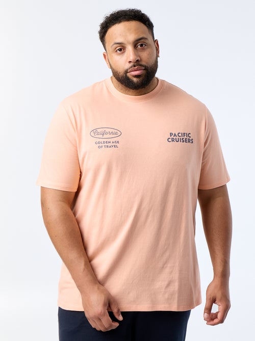 T-shirt imprimé à manches courtes - Kiabi