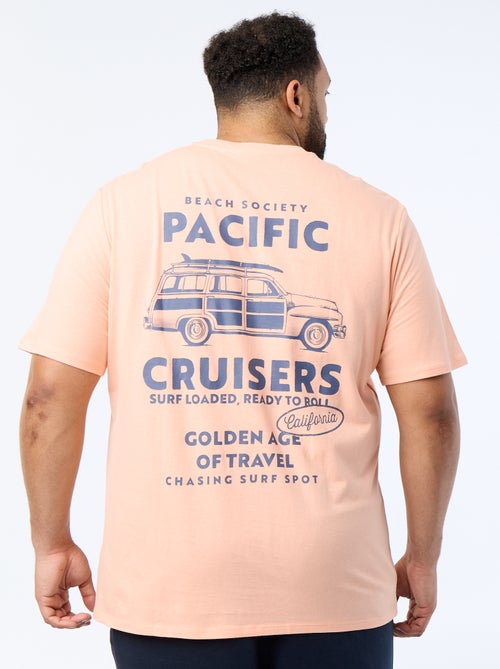T-shirt imprimé à manches courtes - Kiabi