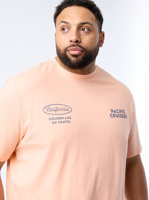 T-shirt imprimé à manches courtes - Kiabi