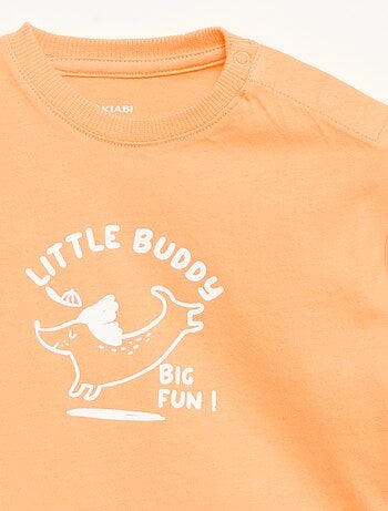 T-shirt imprimé à manches courtes