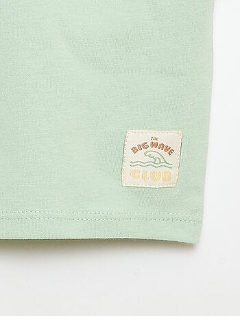 T-shirt imprimé à manches courtes