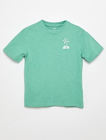 T-shirt imprimé à manches courtes