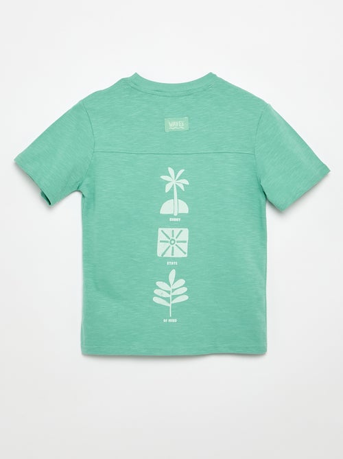 T-shirt imprimé  à manches courtes - Kiabi