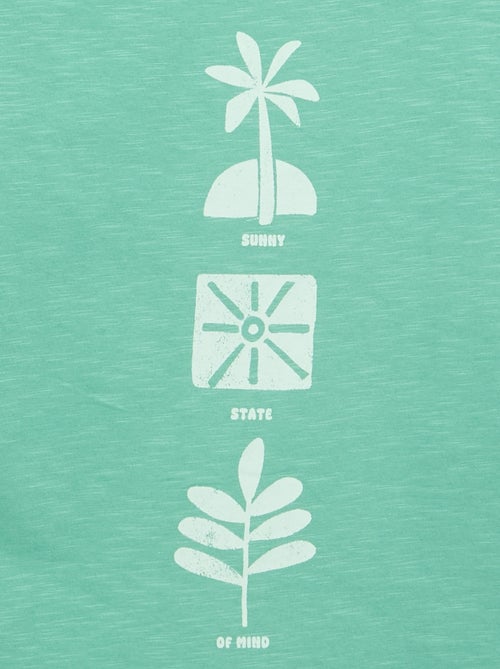 T-shirt imprimé  à manches courtes - Kiabi