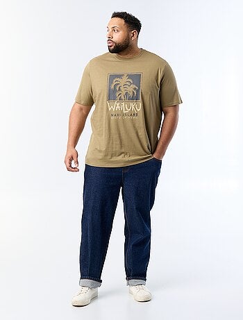 T-shirt imprimé à manches courtes