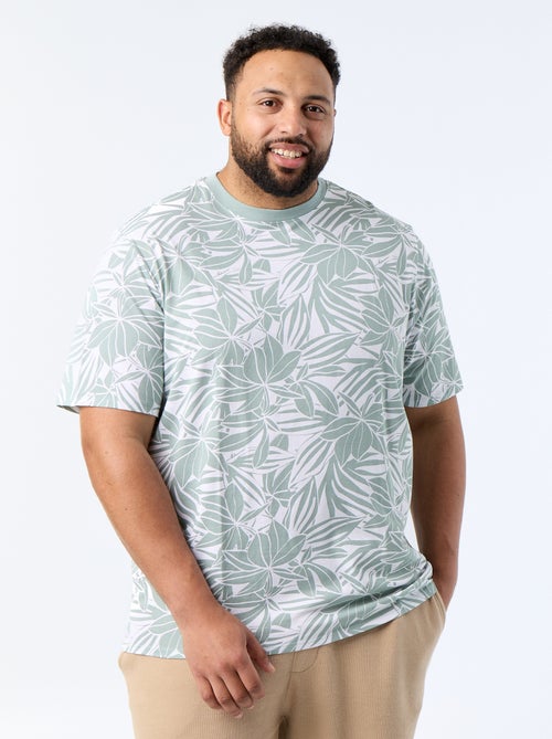 T-shirt imprimé à manches courtes - Kiabi