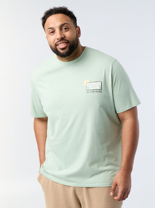T-shirt imprimé à manches courtes - Kiabi T-shirt imprimé à manches courtes - Kiabi