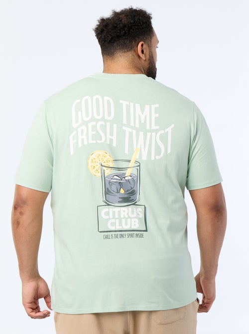 T-shirt imprimé à manches courtes - Kiabi T-shirt imprimé à manches courtes - Kiabi