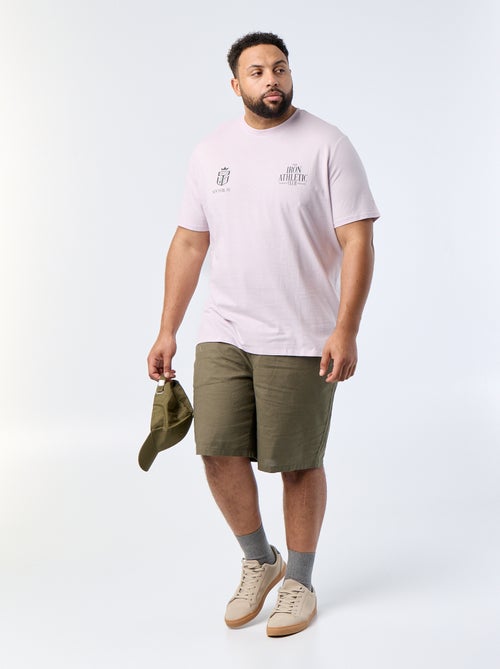 T-shirt imprimé à manches courtes - Kiabi