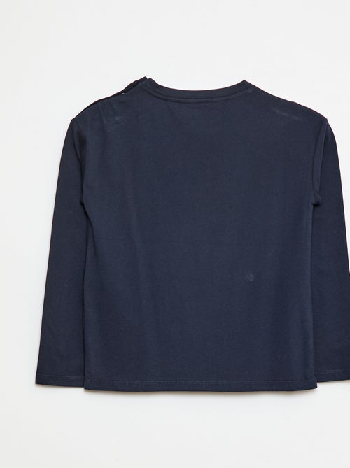 T-shirt imprimé à manches longues - So Easy - Kiabi