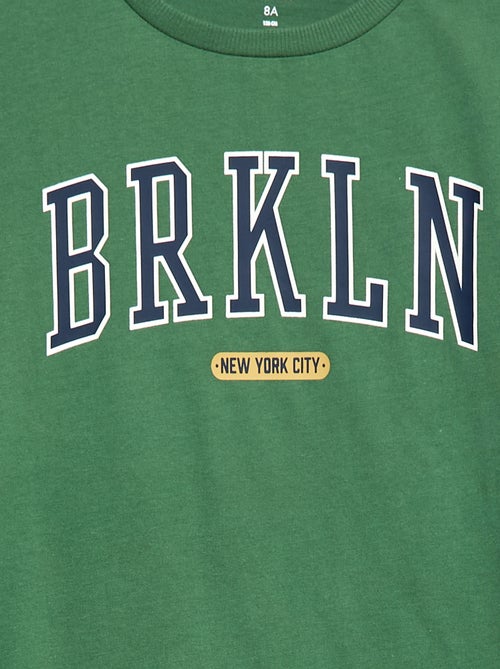 T-shirt imprimé à manches longues - So Easy - Kiabi