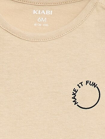 T-shirt imprimé à manches longues