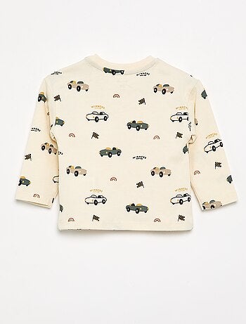 T-shirt imprimé à manches longues